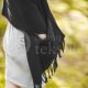 Scarf with pockets BLACK04